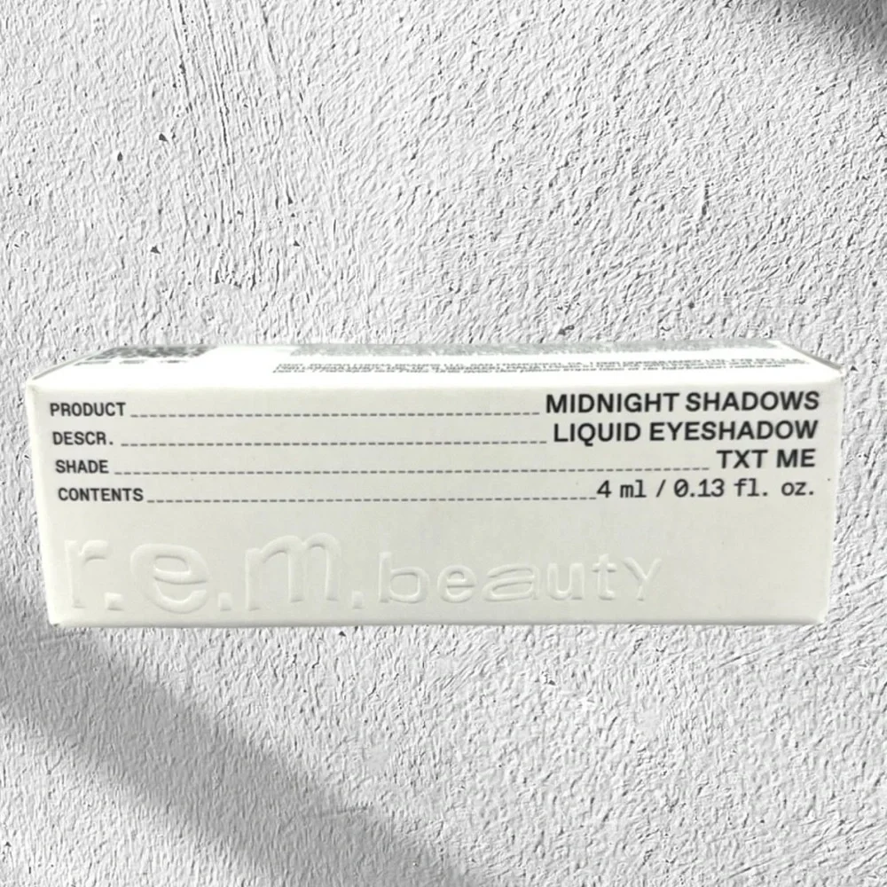 💎 R.E.M. BEAUTY Midnight Shadows Liquid Eyeshadow in Color TXT ME New In Box